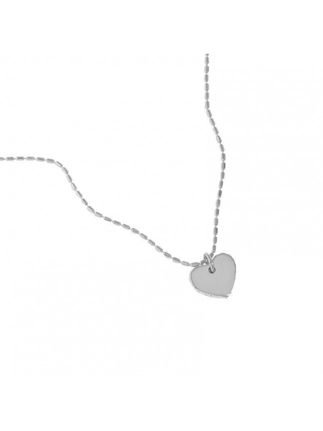 Anniversary Simple Heart 925 Sterling Silver Necklace