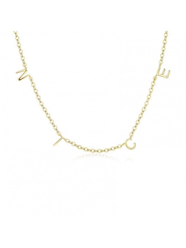 Casual NICE Letters 925 Sterling Silver Necklace