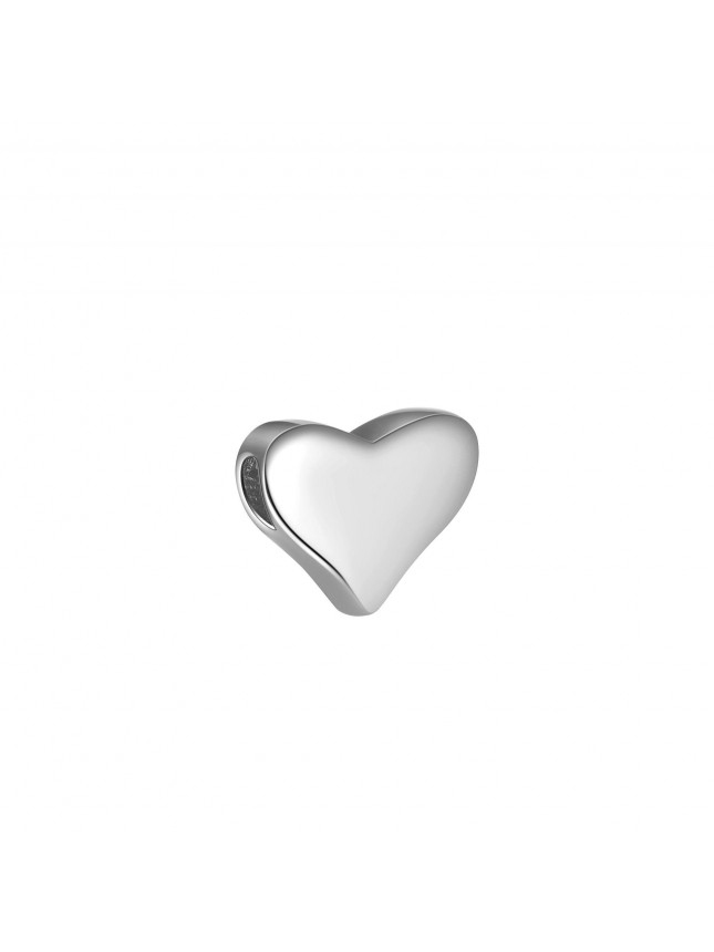 Fashion Love Heart 925 Sterling Silver Bead Caps