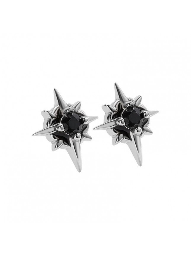 New Dainty Polaris Star 925 Sterling SilverStud Earrings